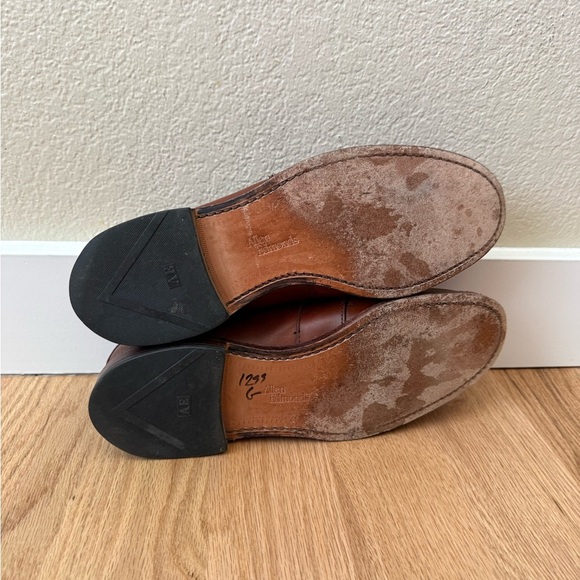 Allen Edmonds Brown Leather Cody Tassel Loafer Men’s 9.5 USA Made main image 6